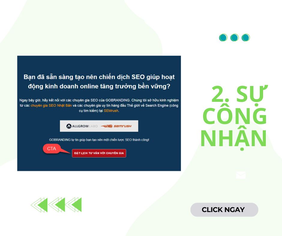 Các dạng Call To Action